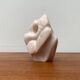 Vintage postmodern stone sculpture