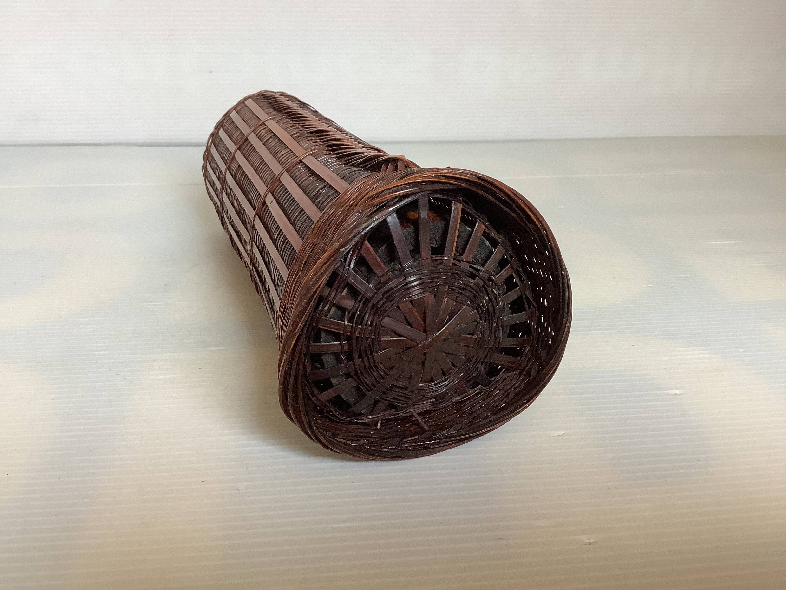 Bamboo woven vase brushpot
