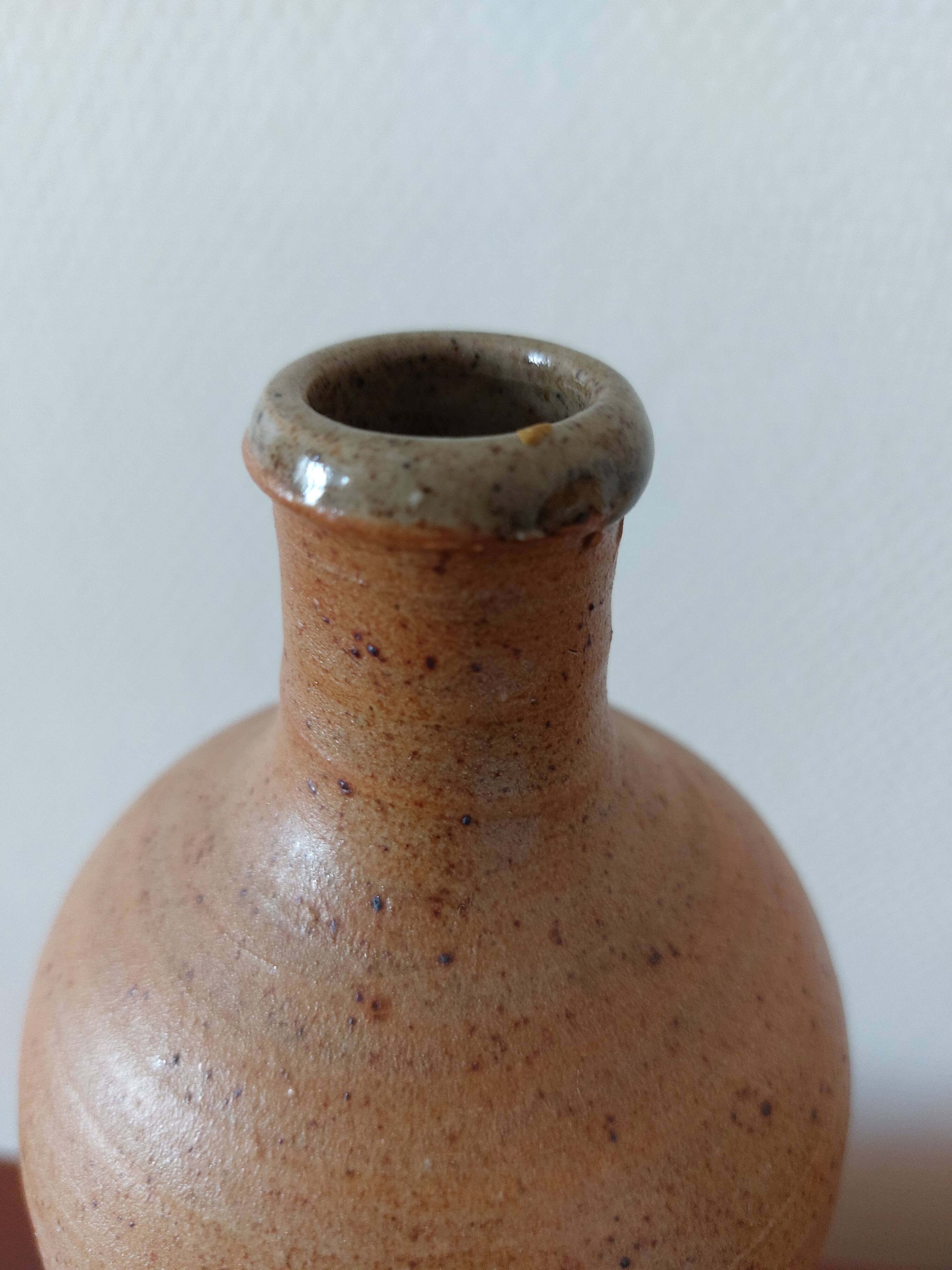 Vintage stoneware bottle