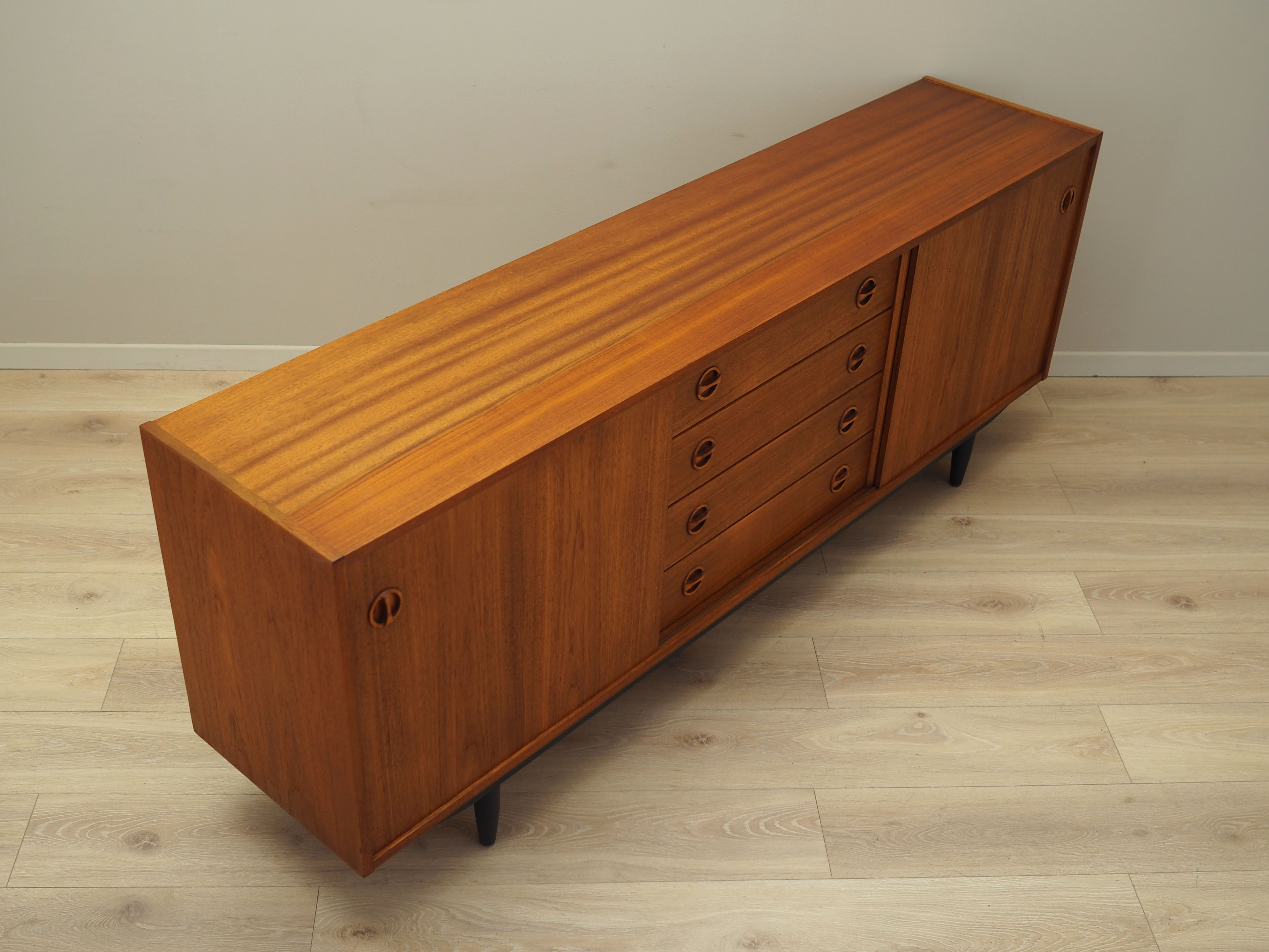 Teak sideboard, Danish design, 1960s, production: Denmark