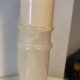 Alabaster lamp foot