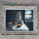 Still life tableau in Expressionist style from the 1960s.