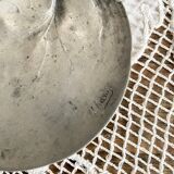 Art Nouveau ashtray in pewter signed L. Kann, foundry Siot-Decauville