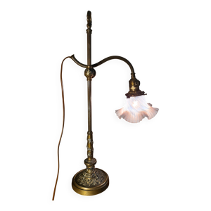 Lampe art nouveau ancienne - dentelle