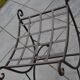 Curule stool/seat in Neo-Classical Empire style