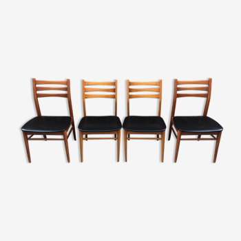 Scandinavian chairs in Skai and teak