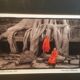 Framed photo "Buddhist children, Angkor"