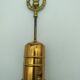 Brosse cheminée ou autre . Cuivre et laiton .
