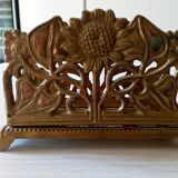 Brass letter holder