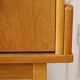 Entry bench, modular Scandinavian telephone bench, teak, 1960.