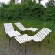 Vintage deckchairs