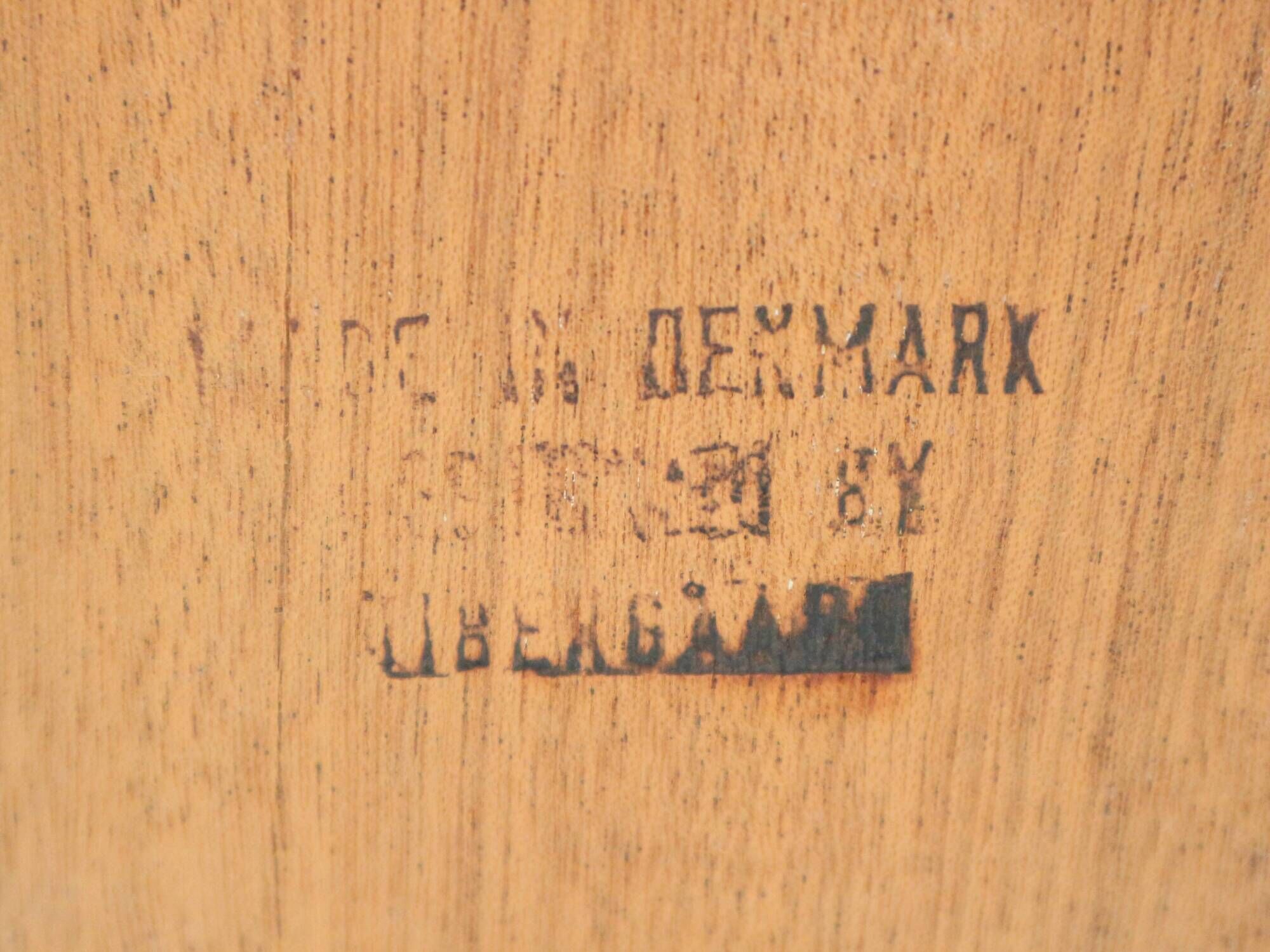 Vintage secretary designed by Gunnar Nielsen Tibergaard from the 1960s