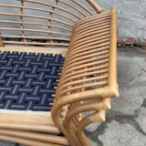 Rattan Sofa, 1980s