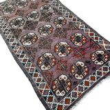 Handmade Persian rug 190cm x 100cm