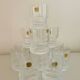 Vintage Arques crystal glasses