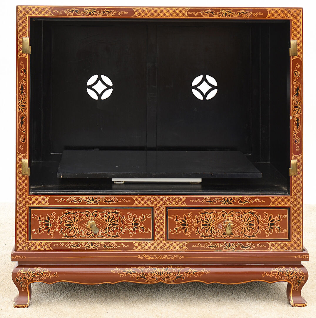 Chinese-style TV cabinet