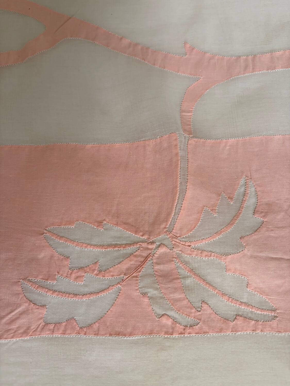 Hand-embroidered tablecloth, 1930s