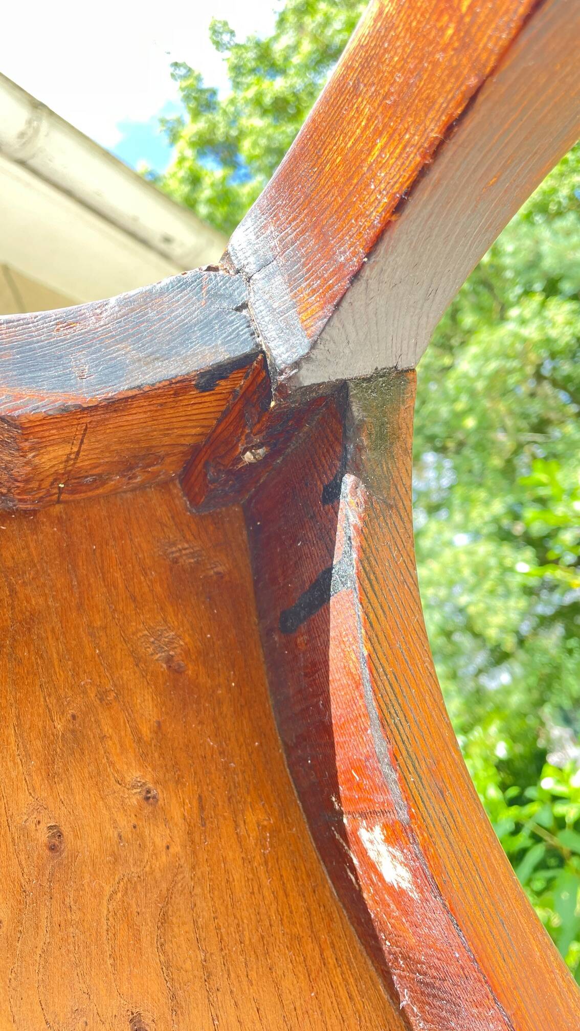 TABLE BUREAU Pieds Courbés