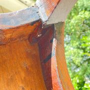 TABLE BUREAU Pieds Courbés