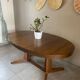Vintage oval Baumann table