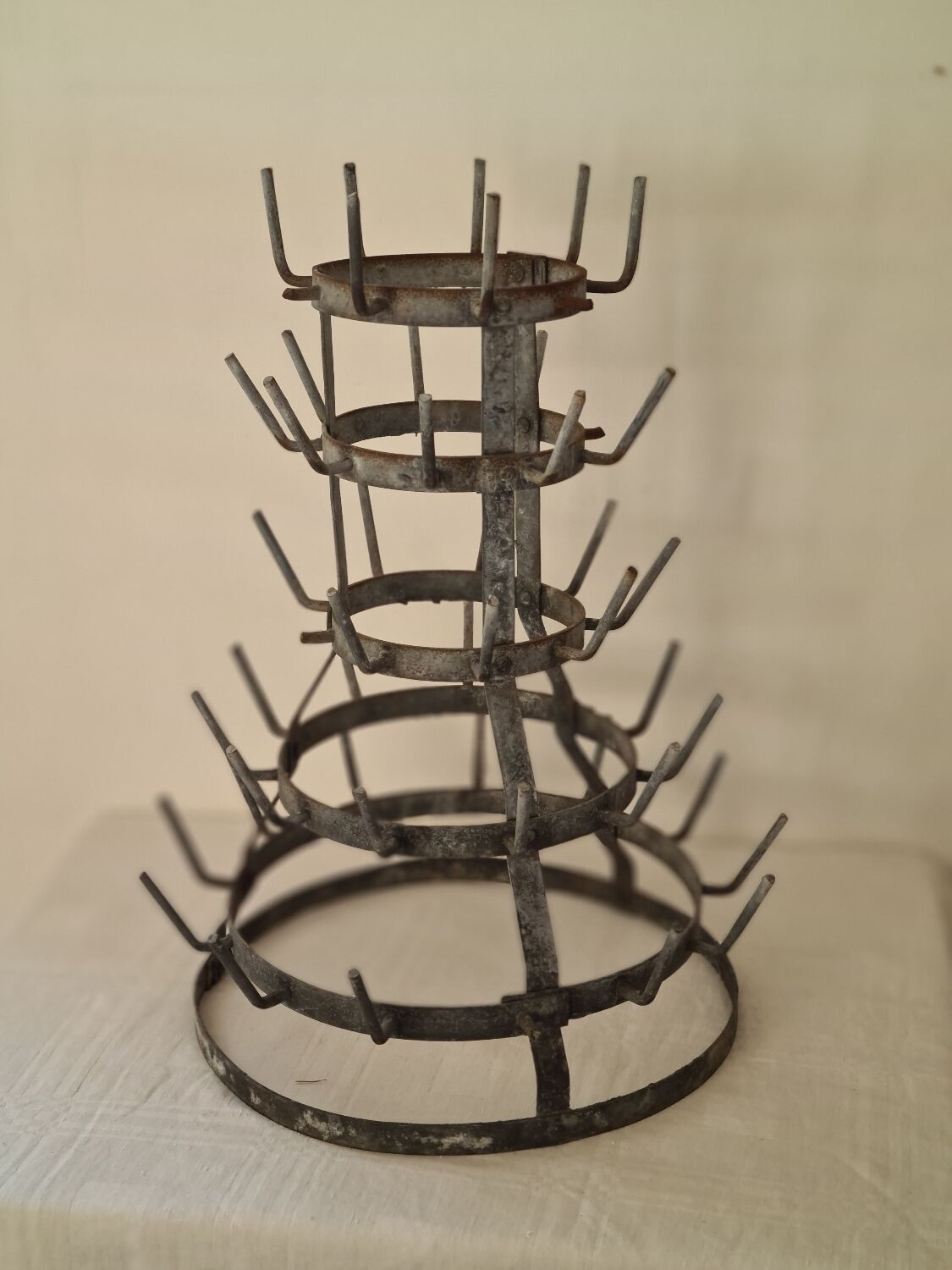 Antique bottle hedgehog