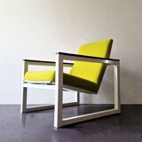 Reupholstered lounge chair by Tjerk Reijenga and Friso Kramer for Pilastro, The Netherlands 1960's