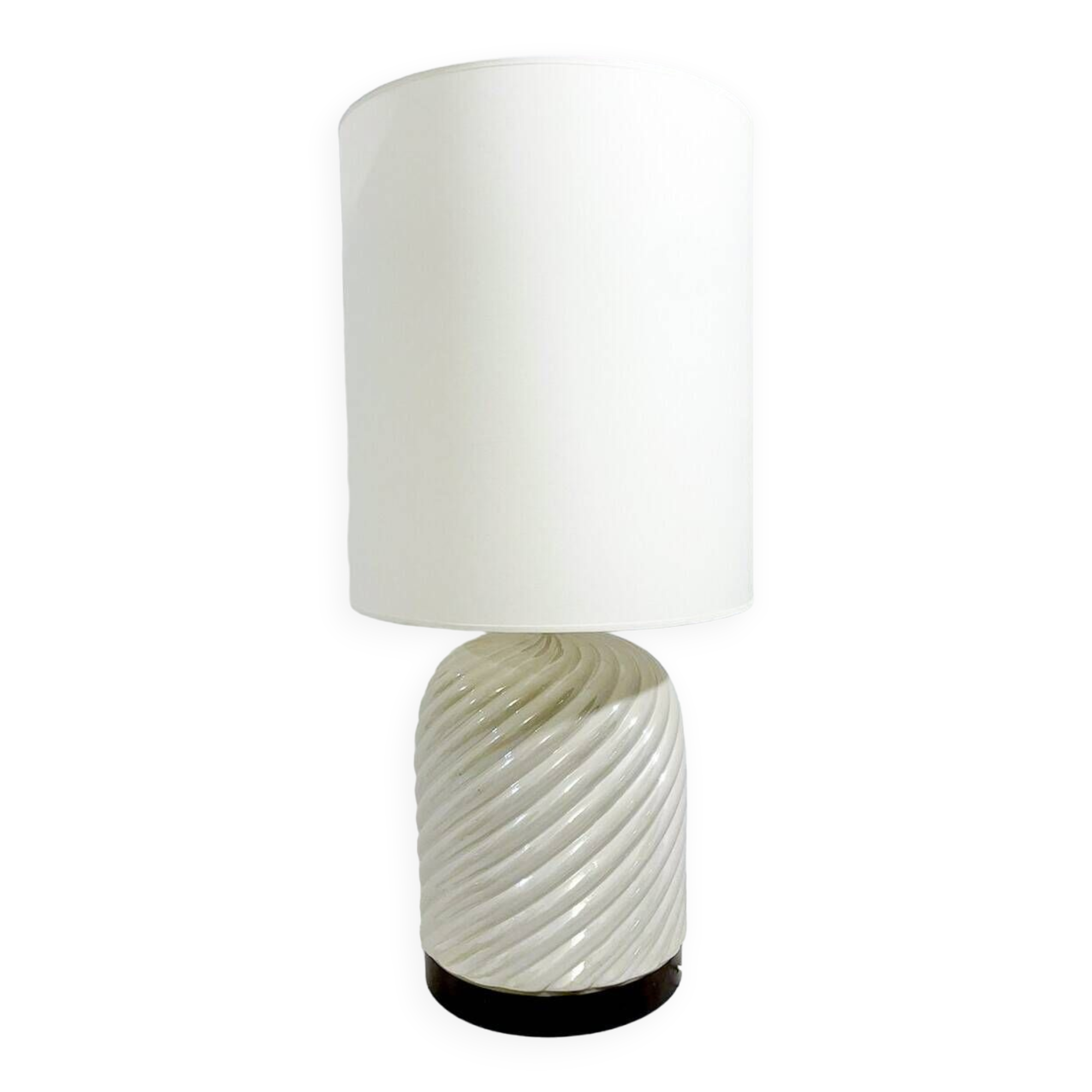 Mid-Century Modern Ceramic Table Lamp by Tommaso Barbi, 1970s, Italy