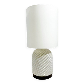 Lampe de table en céramique moderne du milieu du siècle par Tommaso Barbi, années 1970, Italie