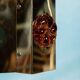 Vintage Danish Design Vitrika Suspension, brass & glass