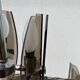 Italian smoked glass chandelier 1970 Veca
