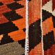 6x11 Geometric Pattern Turkish Vintage Kilim Rug, 172x346Cm