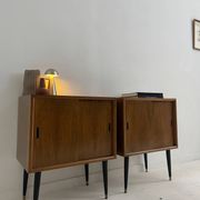 Pair of small vintage sideboards