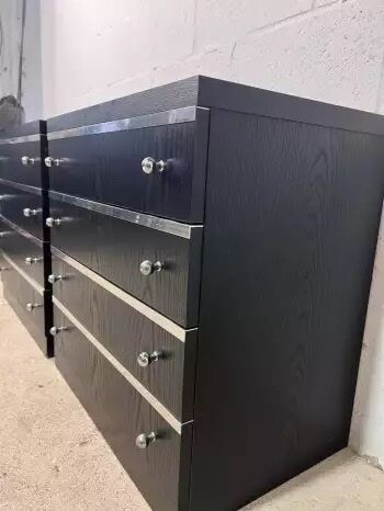 Set of 2 vintage dressers