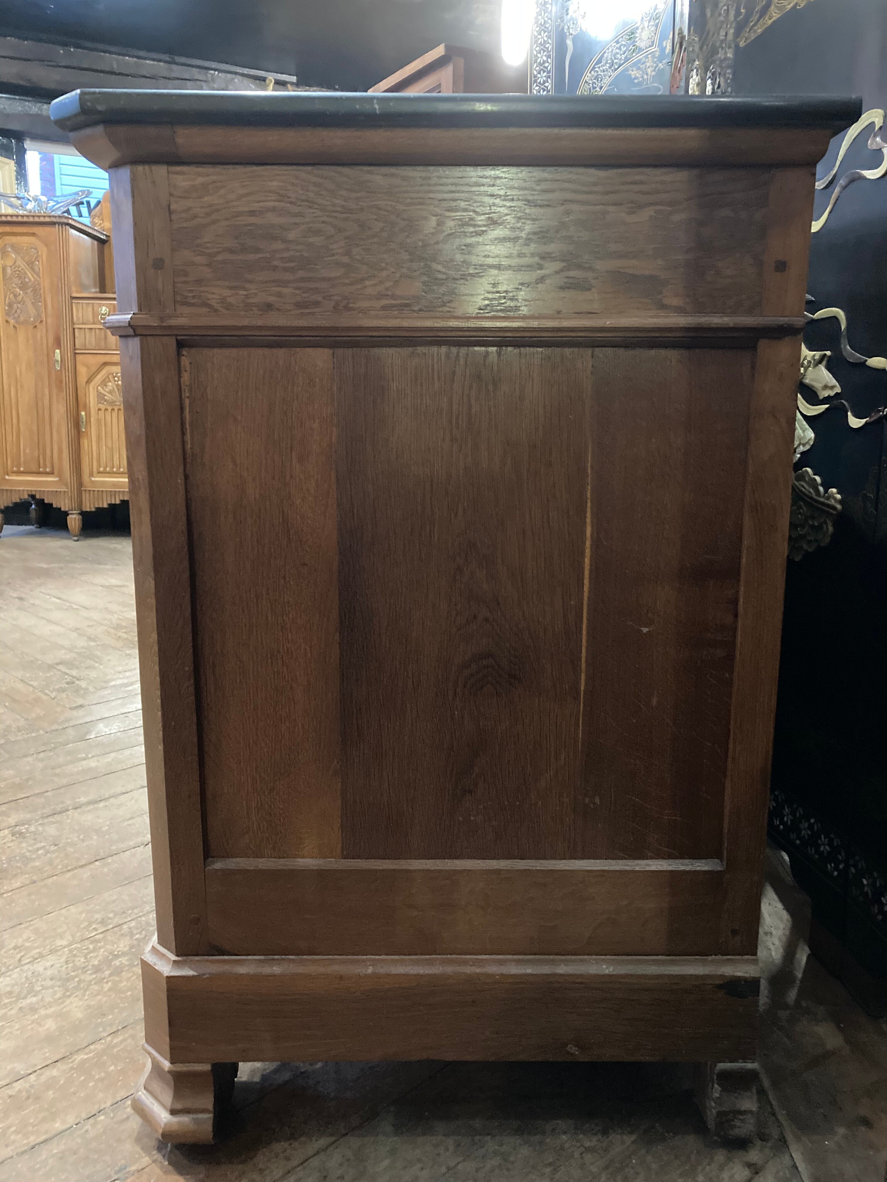 Louis XVI-style 4-drawer chest of drawers