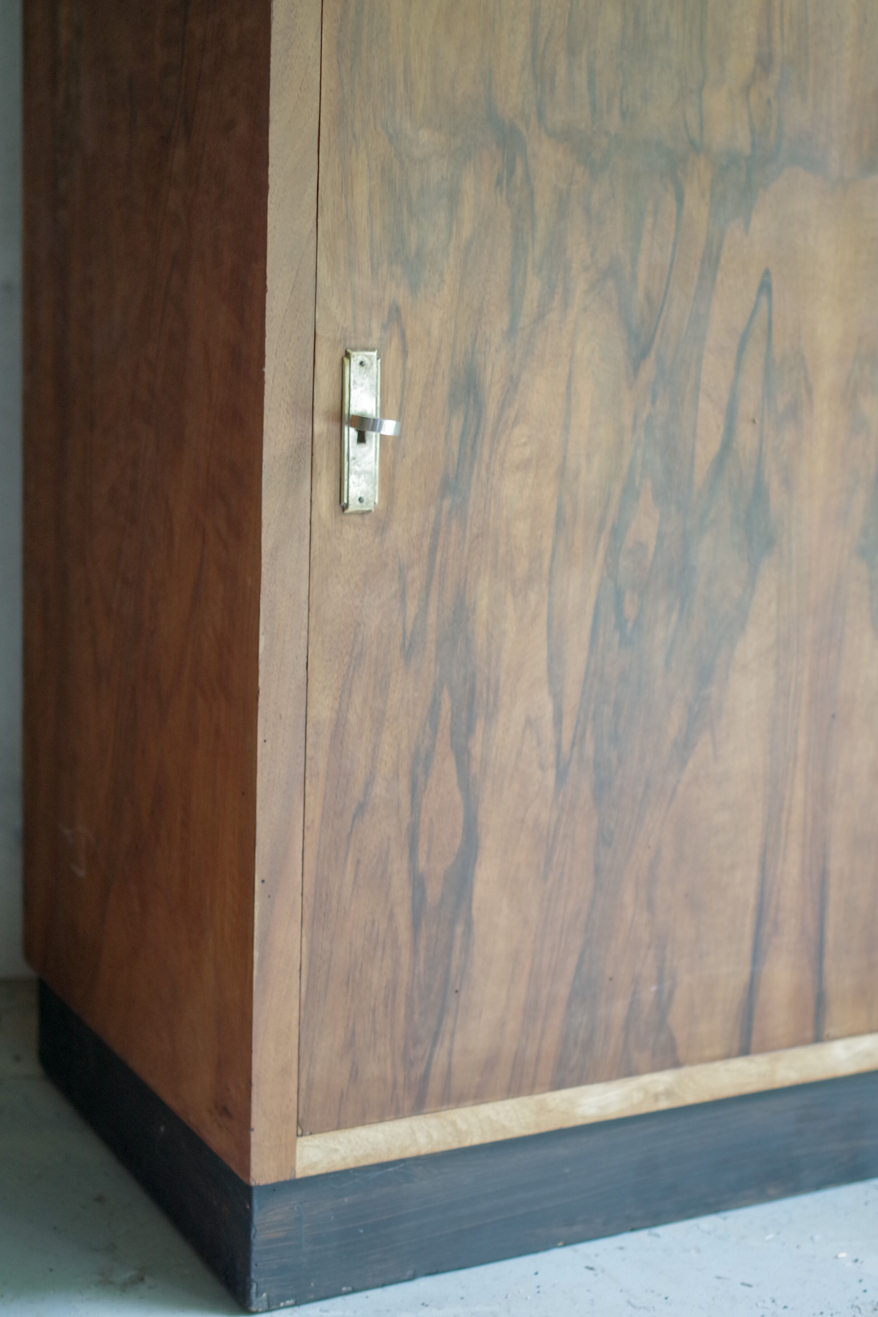 Art Deco high chest of drawers