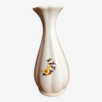 Vase motifs fleurs