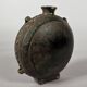 Nomadic rider's jug in green glazed earthenware, China, Tang Dynasty.