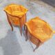 Paire de chevets 2 tiroirs style Louis XV