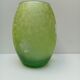 Vase vert décor trèfles