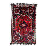 Antique Persian Shiraz handmade rug 132cm x 198cm 1920s - 1C1221