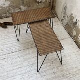 Duo of wicker tables RaouDuo of wicker tables Raoul Guysl Guys