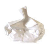 Vase design ceramic effect crumpled paper