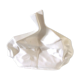 Vase design ceramic effect crumpled paper