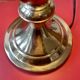 Lampe de notaire, de banquier doré
