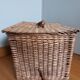 wicker box basket