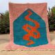 Berber Moroccan rug decorated 200cm x 300cm