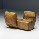 Two-Seater "Namoradeira" by Zanine Caldas, Brazil, 1975