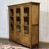 1950s school library in chestnut wood