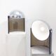 Mid-Century Modern Pair of Chrome and Plexiglass, 1970s