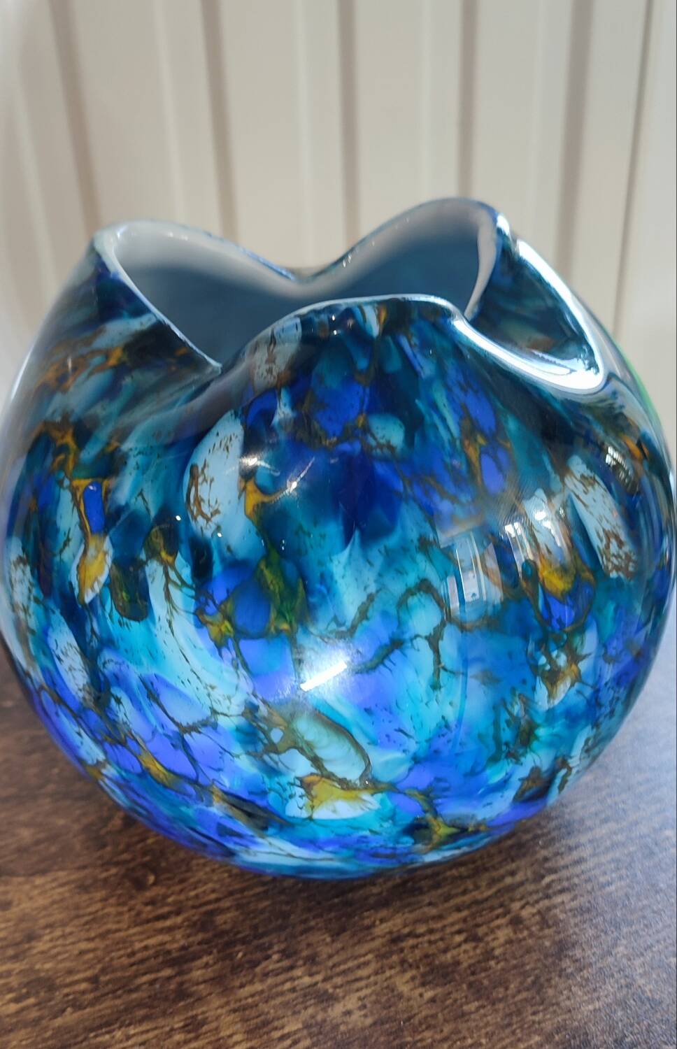 Ball vase by Hans Jürgen Richartz